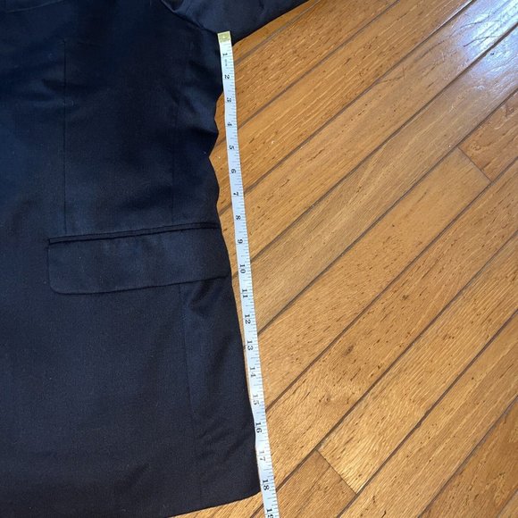 Donald Trump Collection 100% Wool Black Jacket Suit Sport Coat See Size Photo - Picture 8 of 8